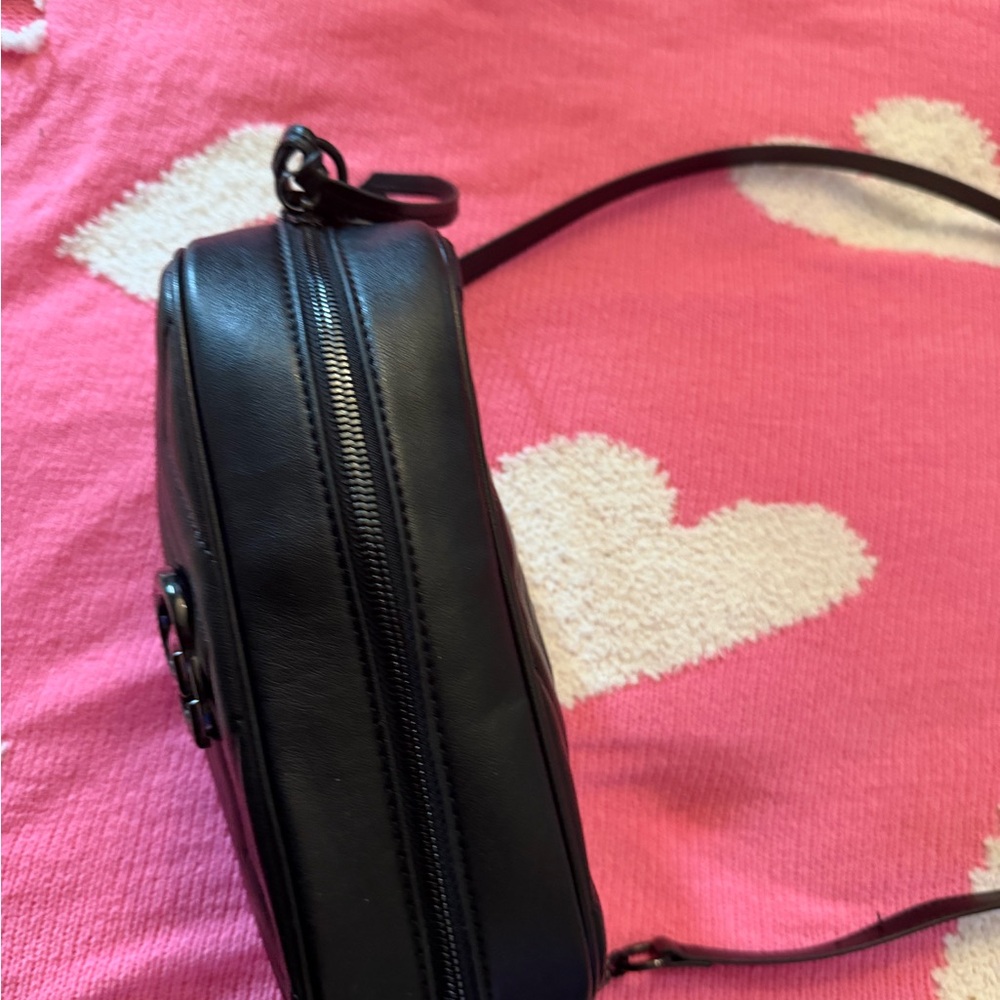 Gucci Black Leather Crossbody Bag